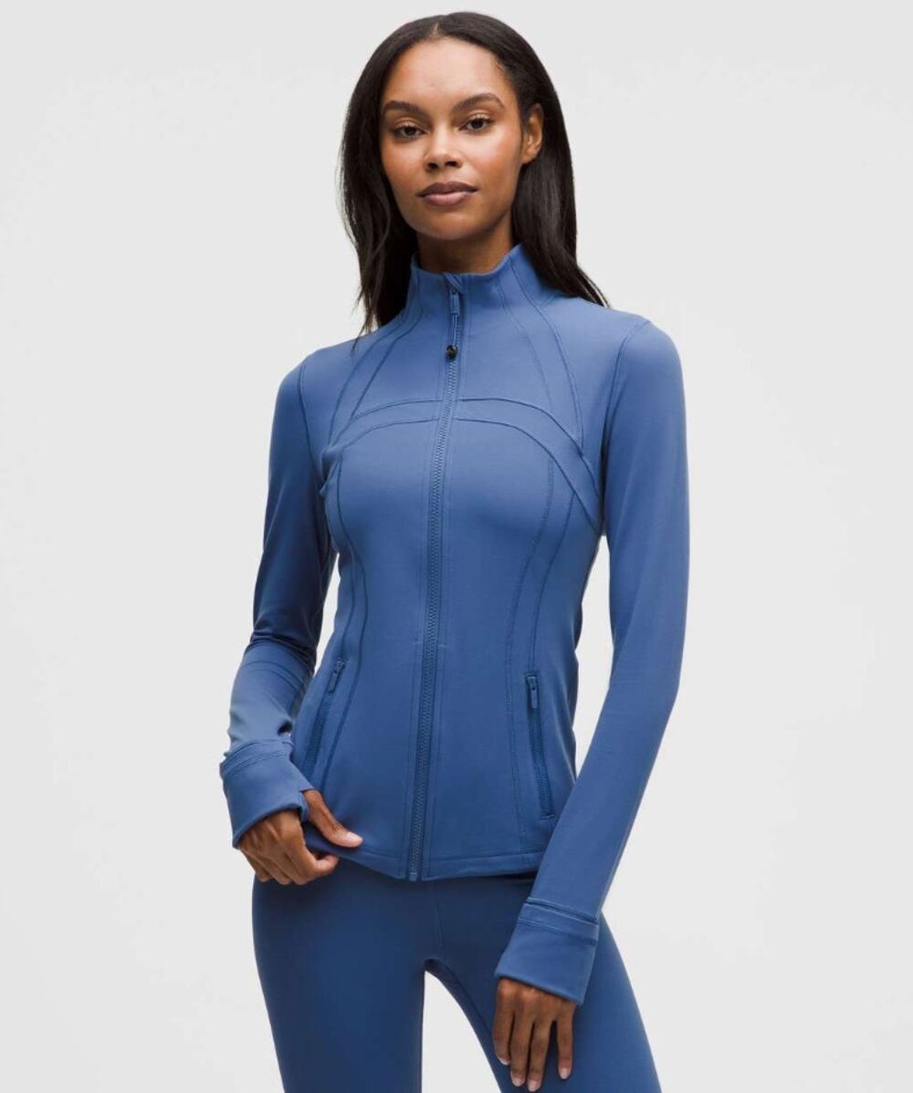 Lululemon brilliant blue define jacket - size 6